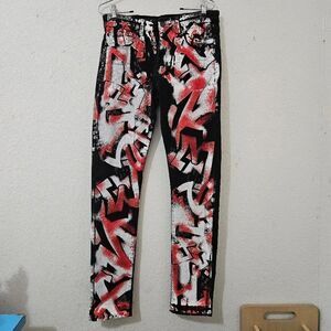 Waimea Graffiti Art Jeans Size 30 Men